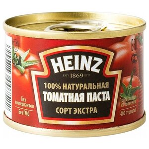 Heinz Томатная паста, жестяная банка (фото modal nav 1)