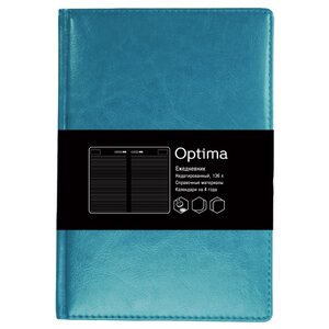 Ежедневник Listoff Optima недатированный, искусственная кожа, А5, 136 листов (фото modal nav 5)