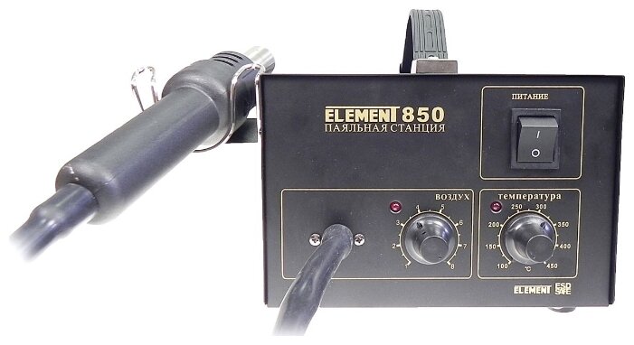 Паяльный фен ELEMENT 850 (фото modal 1)