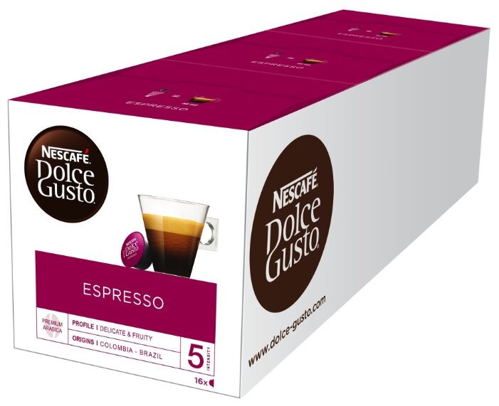 Кофе в капсулах Nescafe Dolce Gusto Espresso (48 капс.) (фото modal 1)