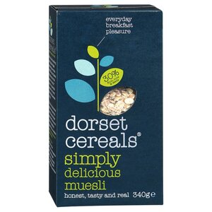 Мюсли dorset cereals Simply delicious (традиционные королевские), коробка (фото modal nav 1)