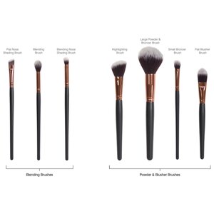Набор кистей Rio 24 Piece Professional Cosmetic Make Up Brush Set, 24 шт. (фото modal nav 4)