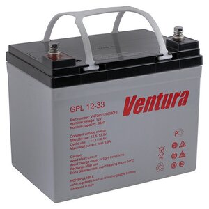 Аккумуляторная батарея Ventura GPL 12-33 34 А·ч (фото modal nav 1)