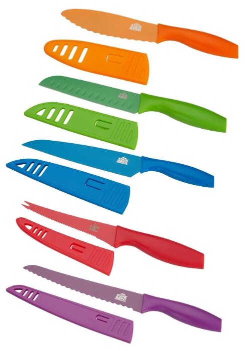 Набор Stahlberg 5 ножей с чехлами (фото modal 1)
