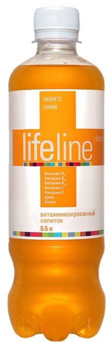 Напиток витаминизированный Lifeline манго-киви негазированный, пластик (фото modal 1)