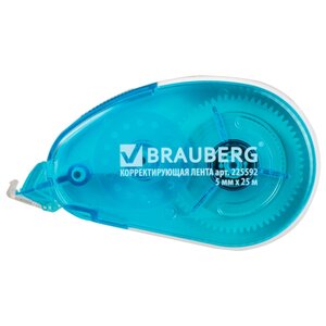 BRAUBERG Корректирующий роллер Maxi синий 5 мм х 25 м (фото modal nav 1)