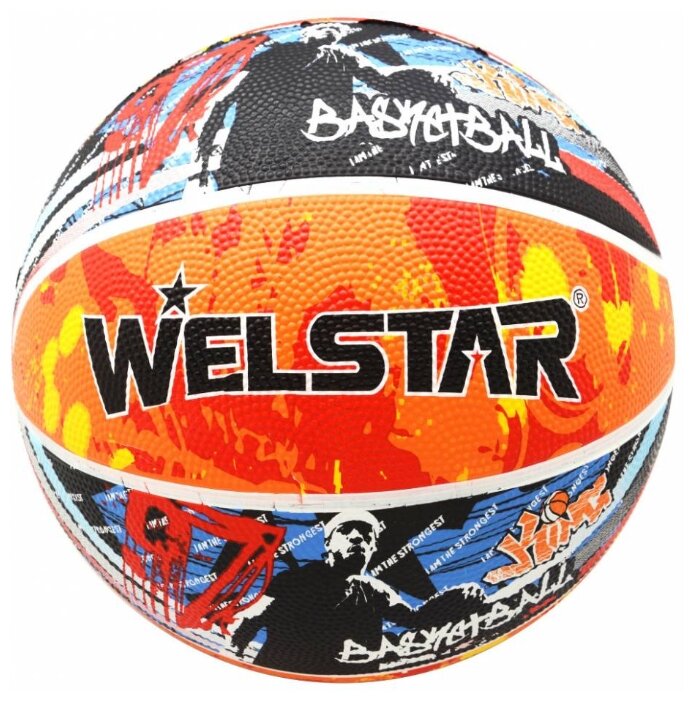 Баскетбольный мяч WELSTAR BR2894B, р. 7 (фото modal 1)
