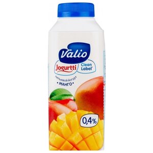 Питьевой йогурт Valio манго 0.4%, 330 г (фото modal nav 2)
