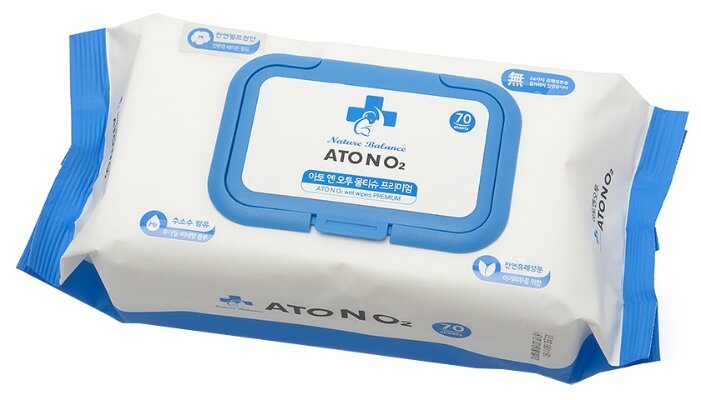 Влажные салфетки Atono2 Wet Wipes Premium (фото modal 1)