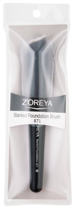 Кисть Zoreya Cosmetics Slanted Foundation 871 (фото modal 2)