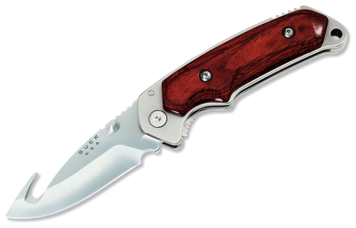 Нож складной BUCK Alpha Hunter (0276RWG1) с чехлом (фото modal 1)