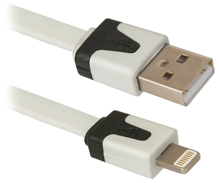 Кабель Defender USB 2.0 - Lightning (ACH01-03P) 1 м (фото modal 2)
