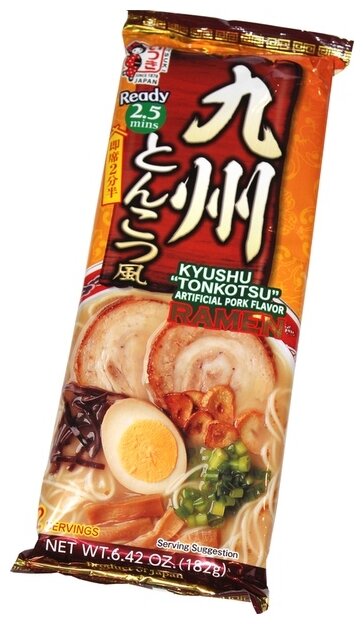 Itsuki Foods Лапша рамен Кюсю тонкацу с соусом 182 г (фото modal 2)