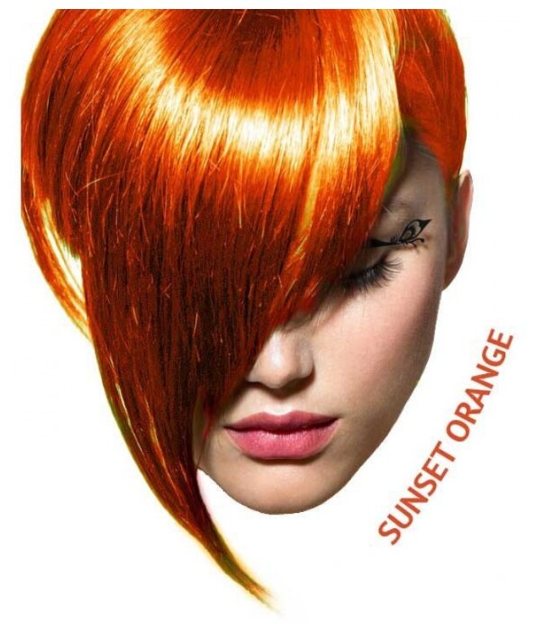 Средство Arctic Fox Semi-Permanent Hair Color Sunset Orange (оранжевый) (фото modal 4)