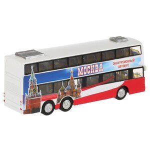 Автобус ТЕХНОПАРК двухэтажный экскурсионный Москва (CT10-054-2) 16 см (фото modal nav 3)