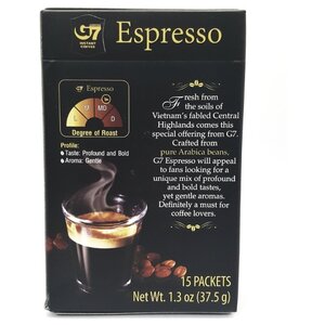 Растворимый кофе Trung Nguyen G7 Espresso Instant Coffee, в стиках (фото modal nav 2)