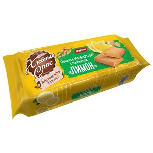 Печенье Хлебный Спас Имбирное с начинкой Лимон, 200 г (фото modal nav 1)
