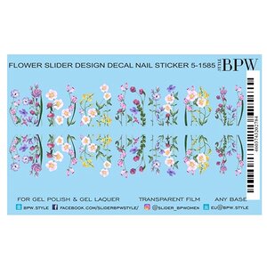 Слайдер дизайн BPW style Дикие цветы SD5-1585 (фото modal nav 1)