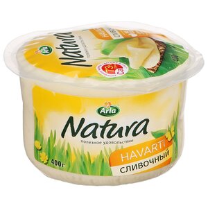 Сыр Arla Natura сливочный полутвердый 45% (фото modal nav 1)