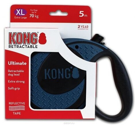 Поводок-рулетка для собак KONG Ultimate XL (фото modal 5)