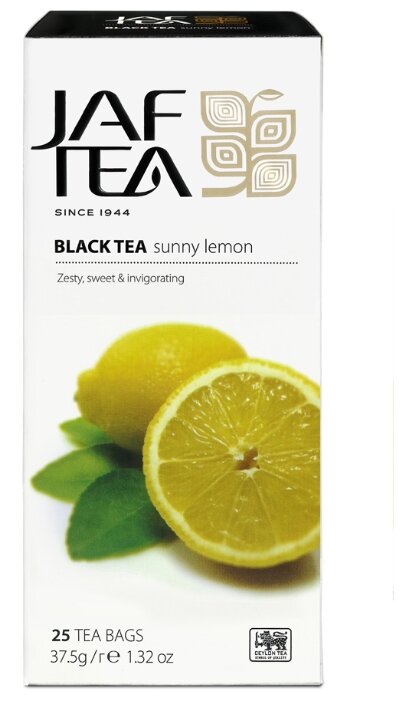 Чай черный Jaf Tea Platinum collection Sunny lemon в пакетиках (фото modal 1)