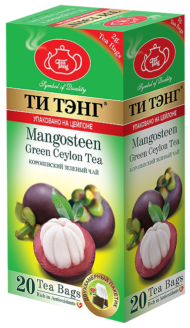 Чай зеленый Ти Тэнг Mangosteen в пакетиках (фото modal 1)