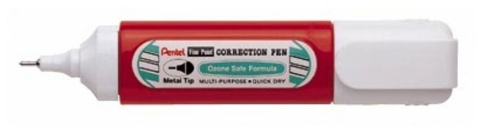 Pentel Корректирующая ручка Fine point 12 мл (фото modal 1)