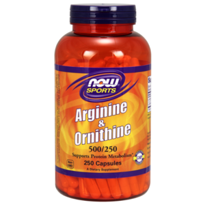 Аминокислота NOW Arginine & Ornithine (250 капсул) (фото modal nav 1)