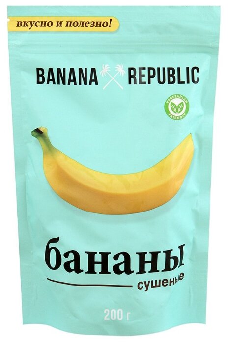 Бананы Banana Republic сушеные, 200 г (фото modal 1)