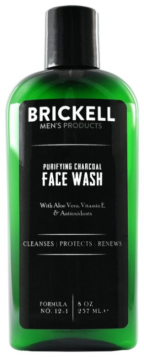 Brickell Мягкий очиститель для лица Purifying Charcoal Face Wash (фото modal 1)