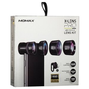 Набор объективов MOMAX X-Lens Pro 4 in 1 Premium Lens Kit (фото modal nav 3)