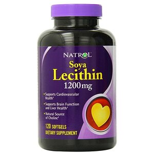 Антиоксидант Natrol Lecithin 1200 mg (120 капсул) (фото modal nav 4)