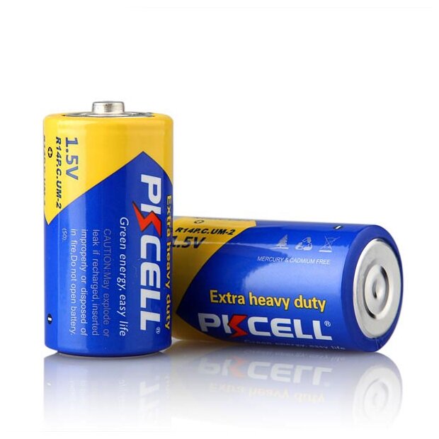 Батарейка PKCELL Extra Heavy Duty C/R14P (фото modal 2)