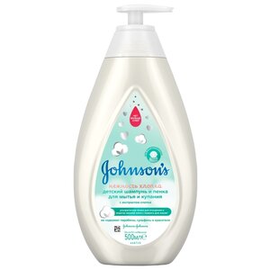 Johnson's Baby Шампунь и пенка для мытья и купания Нежность хлопка (фото modal nav 3)