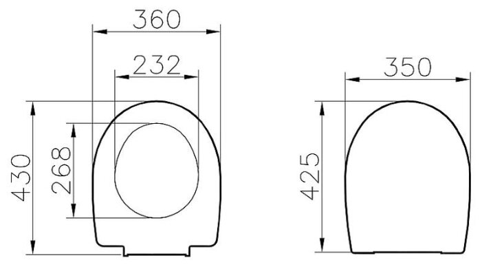 Сиденье для унитаза VitrA 800-003-001 (фото modal 2)