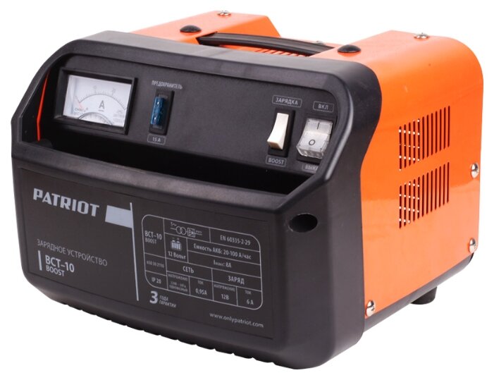 Зарядное устройство PATRIOT BCT-10 Boost (фото modal 1)