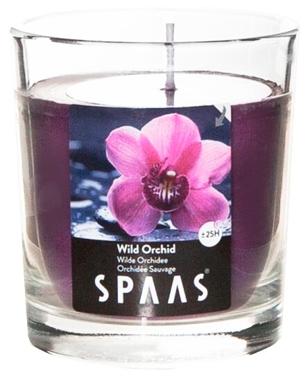 Свеча Spaas Wild Orchid в стакане (фото modal 1)