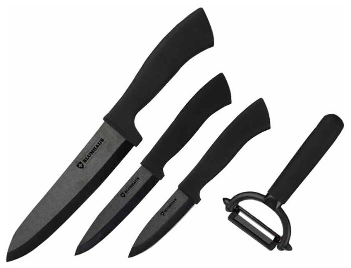 Набор BLUMHAUS 3 ножа и овощечистка BH-158 (фото modal 1)