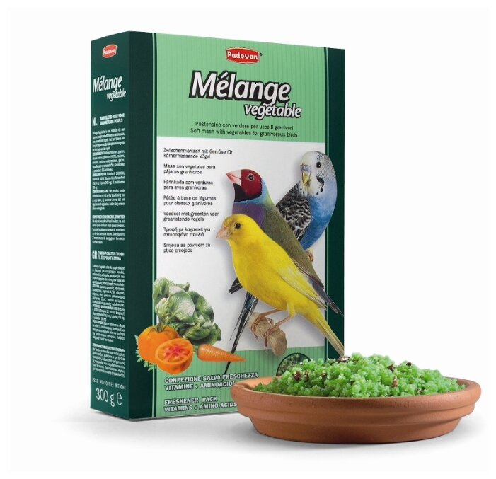 Padovan корм Melange Vegetable для зерноядных птиц (фото modal 2)