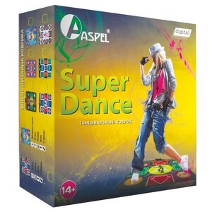 Музыкальный коврик Aspel Super Dance ТВ (32 бита), 010:H (фото modal nav 4)