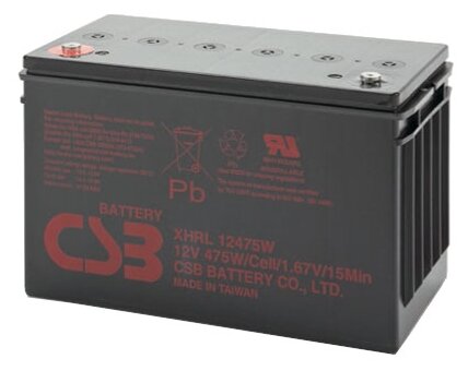 Аккумуляторная батарея CSB XHRL 12475W 118.8 А·ч (фото modal 1)