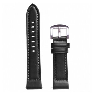 GSMIN Кожаный ремешок Slim для Samsung Gear Sport/S2 Classic/Galaxy Watch (42 mm)/ Watch Active (фото modal nav 3)