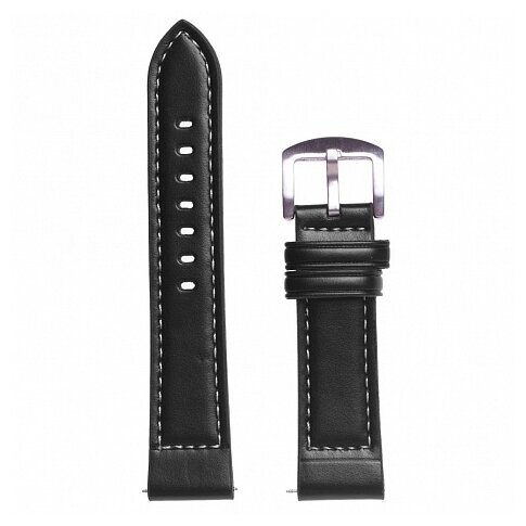 GSMIN Кожаный ремешок Slim для Samsung Gear Sport/S2 Classic/Galaxy Watch (42 mm)/ Watch Active (фото modal 3)
