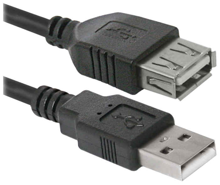 Удлинитель Defender USB - USB (USB02-06) 1.8 м (фото modal 2)