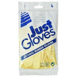 Перчатки JustGloves Natural rubber (фото modal nav 1)