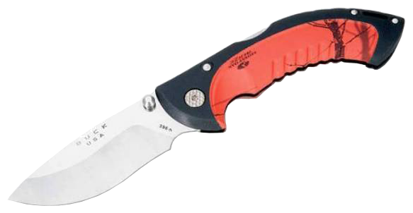 Нож складной BUCK Omni Hunter (0396CMS) с чехлом (фото modal 3)