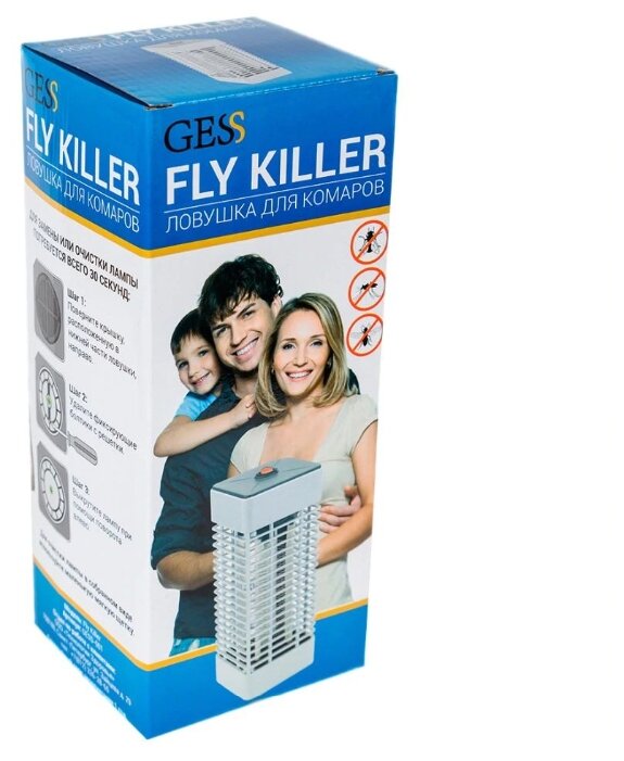 Электрическая ловушка GESS Fly Killer GESS-001 (фото modal 4)