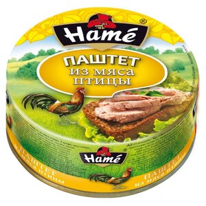Паштет Hame Из мяса птицы 250 г (фото modal nav 1)