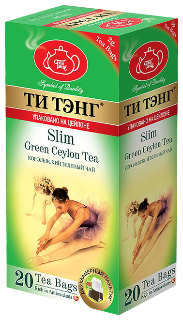 Чай зеленый Ти Тэнг Slim в пакетиках (фото modal 1)