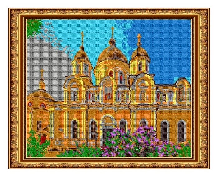 Диамант Набор алмазной вышивки Покровский монастырь (ДК-503) 38х30 см (фото modal 1)